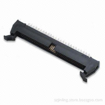 Dip Box Header, ejector header with latches, 2.54mm pitch, -40 to 105° temperature